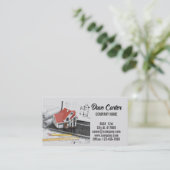 Carte De Visite Rénovation Handyman Architecte de construction (Debout devant)