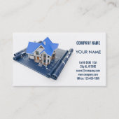 Carte De Visite Rénovation Handyman Architecte de construction (Devant)