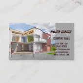 Carte De Visite Rénovation Handyman Architecte de construction (Devant)