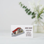 Carte De Visite Rénovation Handyman Architecte de construction (Debout devant)