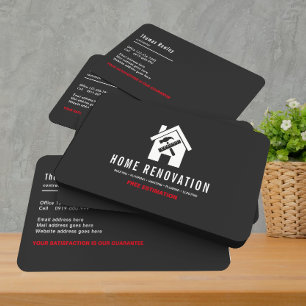 Carte De Visite Rénovation résidentielle moderne Réparation Handym