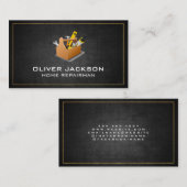 Carte De Visite Rénovations | Boîte à outils du réparateur (Devant / Derrière)