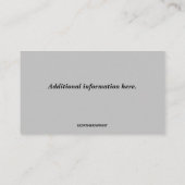 Carte De Visite Rénovations de cuisine modifiables (Dos)