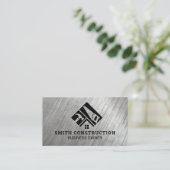 Carte De Visite Rénovations de la maison Hammer Saw | Couleur (Debout devant)