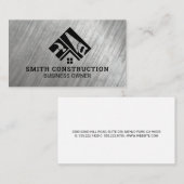 Carte De Visite Rénovations de la maison Hammer Saw | Couleur (Devant / Derrière)