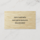 Carte De Visite Repair Tools | Appliances | Hand Tools (Dos)