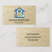 Carte De Visite Repair Tools | Appliances | Hand Tools (Devant / Derrière)