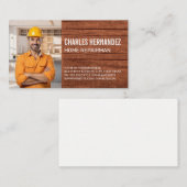 Carte De Visite Réparateur de construction Travailler sur cuisine (Devant / Derrière)