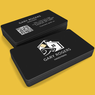 Carte De Visite Réparateur de maison Code QR