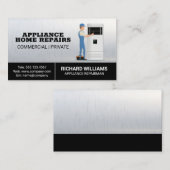 Carte De Visite Réparateur Réparation du CVC | Handyman (Devant / Derrière)