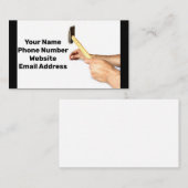 Carte De Visite Réparation à domicile (Devant / Derrière)