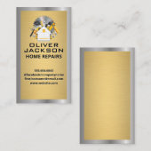 Carte De Visite Réparation à domicile | Boîte à outils (Devant / Derrière)