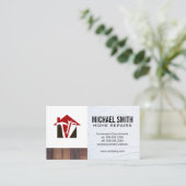 Carte De Visite Réparation à domicile | Gestion des propriétés (Debout devant)