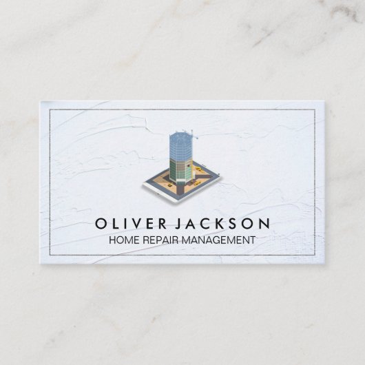 Carte De Visite Réparation à domicile | Réalisateur | Skyscraper (Devant)