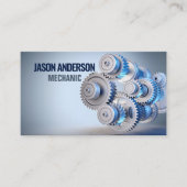 Carte De Visite Réparation automatique Automotive engins industrie (Devant)