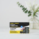 Carte De Visite Réparation automatique de la récupération d'urgenc (Debout devant)