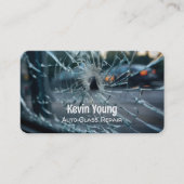 Carte De Visite Réparation automatique de verre (Devant)