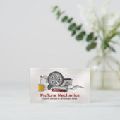 Carte De Visite Réparation automobile - Mécanique (Debout devant)