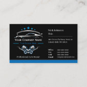 Carte De Visite Réparation Automobile Professionnelle, Entreprise (Devant)