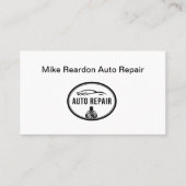 Carte De Visite Réparation cool Deux Côtes (Devant)