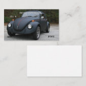 Carte De Visite Réparation d'auto ancienne (Devant / Derrière)