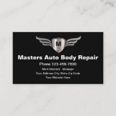 Carte De Visite Réparation de collision du corps automatique (Devant)