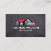 Carte De Visite Réparation de construction moderne Handyman Carpen (Devant)