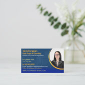 Carte De Visite Réparation de crédit conseillant le modèle de (Debout devant)