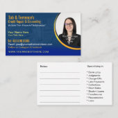 Carte De Visite Réparation de crédit conseillant le modèle de (Devant / Derrière)