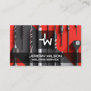 Carte De Visite Réparation de la construction de souder métallique