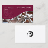 Carte De Visite Réparation de la maison de plomberie (Devant / Derrière)