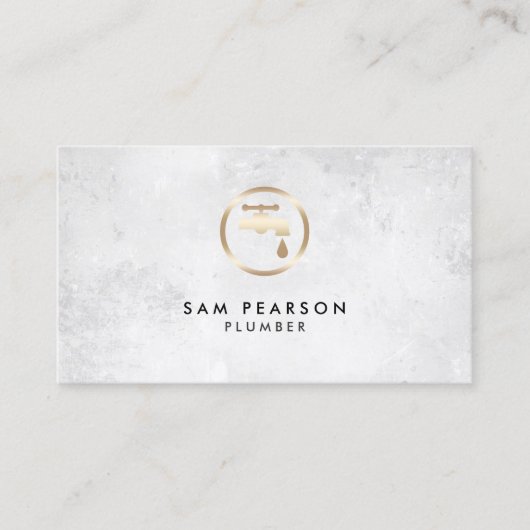 Carte De Visite Réparation de la maison de plomberie (Devant)