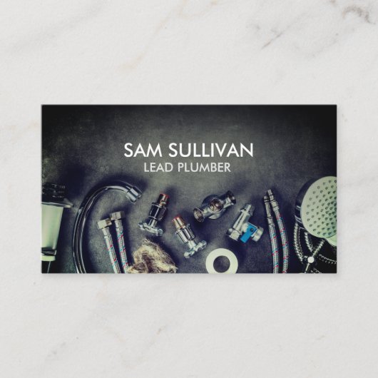 Carte De Visite Réparation de la maison de plomberie (Devant)