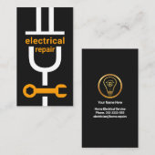 Carte De Visite Réparation de la prise d'alimentation électrique (Devant / Derrière)