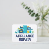 Carte De Visite Réparation de l'appliance QR (Debout devant)