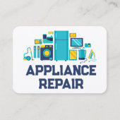 Carte De Visite Réparation de l'appliance QR (Devant)