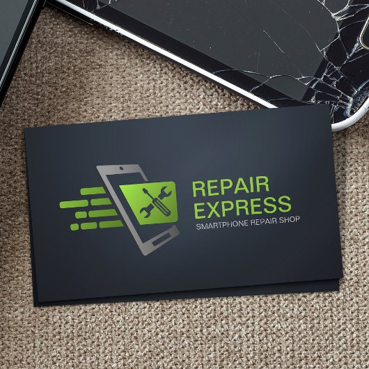 Carte De Visite Réparation de l'Express du smartphone