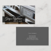 Carte De Visite Réparation de l'installation de vente d'appareils (Devant / Derrière)