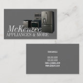 Carte De Visite Réparation de l'installation des ventes des applia (Devant / Derrière)