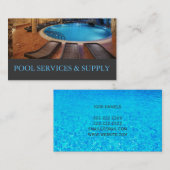 Carte De Visite Réparation de l'installation du bain à remous de p (Devant / Derrière)