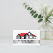 Carte De Visite Réparation de l'outil menuisier de construction mo (Debout devant)