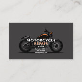 Carte De Visite Réparation de moto (Devant)