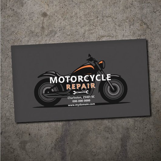 Carte De Visite Réparation de moto