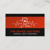 Carte De Visite Réparation de périphériques professionnels moderne (Devant)