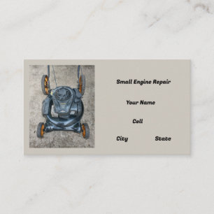 Carte De Visite Réparation de petits moteurs