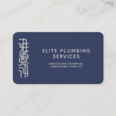 Carte De Visite Réparation de plomberie Service de canalisations d (Devant)