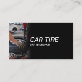 Carte De Visite Réparation de pneus professionnels Services de pne (Devant)
