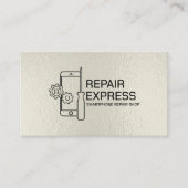 Carte De Visite Réparation de smartphone professionnelle moderne (Devant)