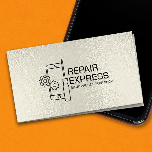 Carte De Visite Réparation de smartphone professionnelle moderne