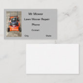 Carte De Visite Réparation de tondeuse à gazon (Devant / Derrière)